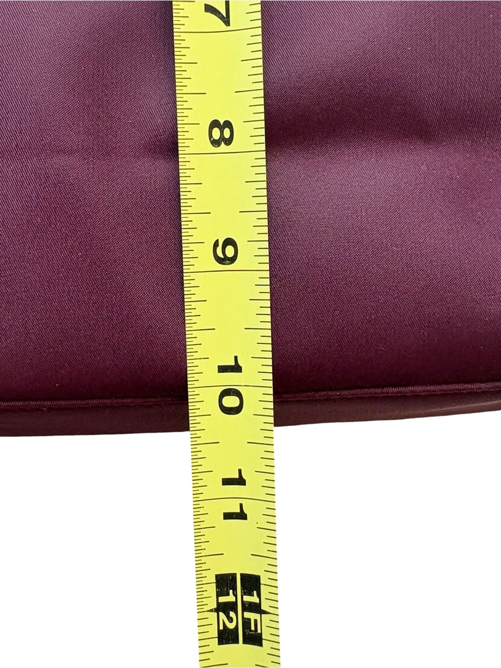Kate Spade Wilson Road Alyse Satchel Deep Plum Nylon Crossbody Bag - Picture 14 of 14